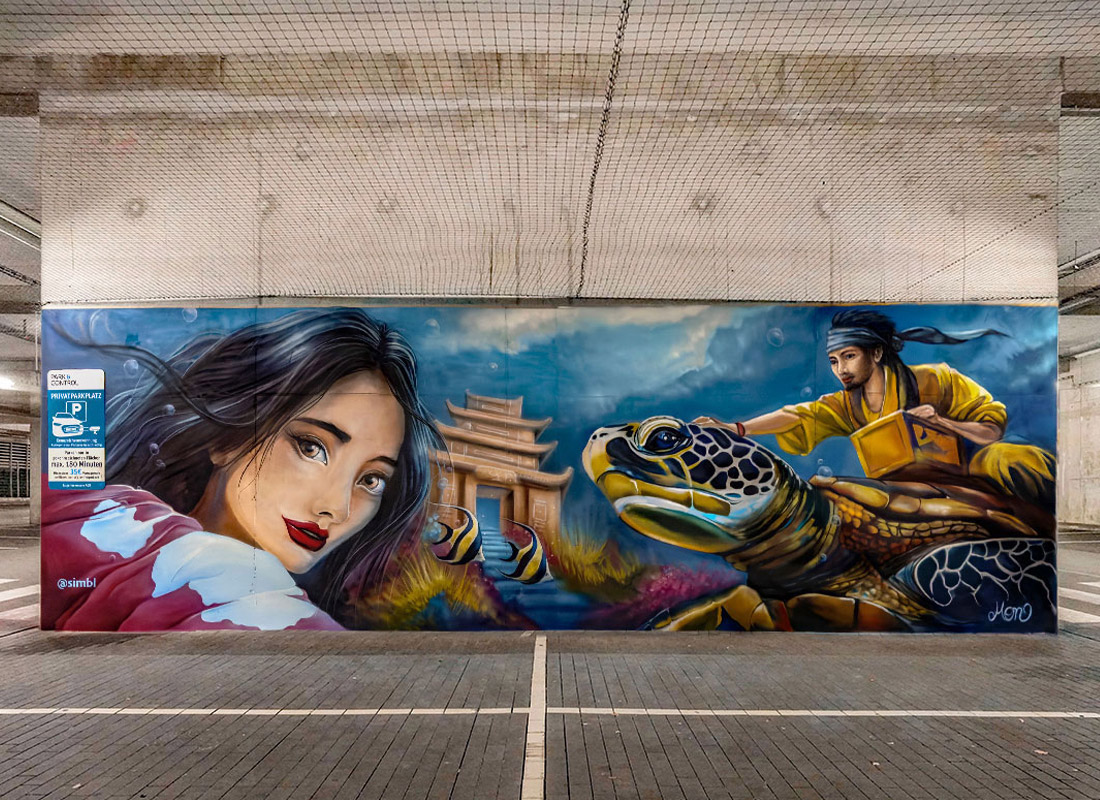 Jan Stel simbl, street-art, graffiti, mural