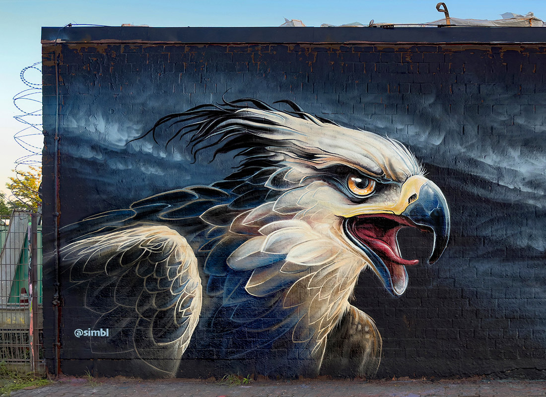 Jan Stel simbl, street-art, graffiti, mural