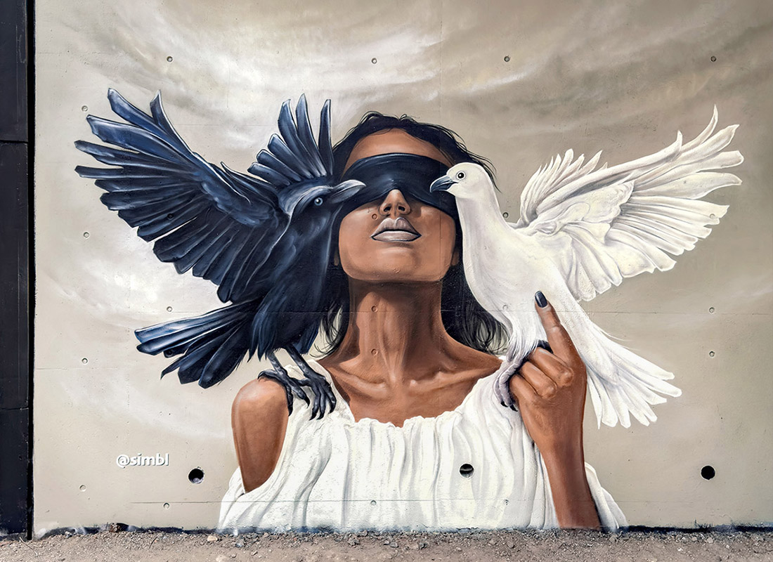 Jan Stel simbl, street-art, graffiti, mural