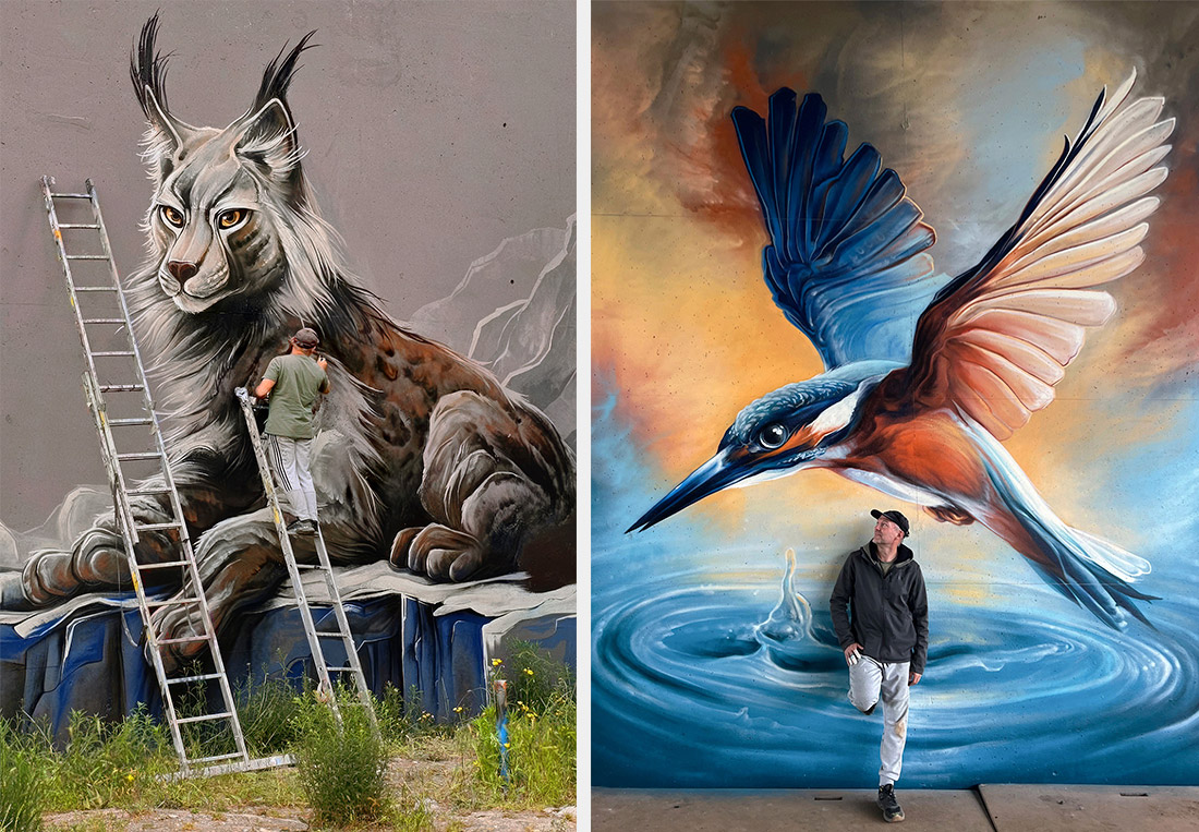 Jan Stel simbl, street-art, graffiti, mural